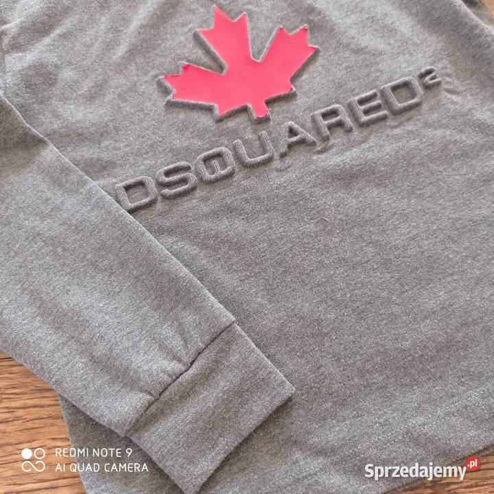 Bluzka Dsquared2 szara 86 18m+ Bluzki, koszulki i kaftaniki lubelskie Lubartów