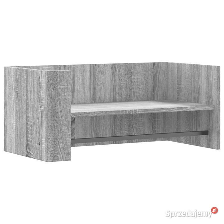 Półka ścienna szary dąb sonoma 705x35x305 mazowieckie Warszawa