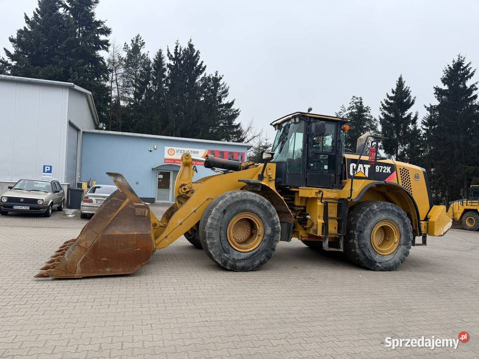 Wynajem ładowarki kołowej CAT 972K o masie ok 25 Rok produkcji 2013 Koparko ładowarki Poznań