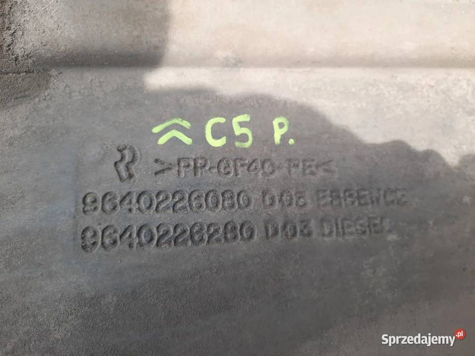 CITROEN C5 I LISTWA NAKŁADKA PROGU LEWA TYL Włoszczowa