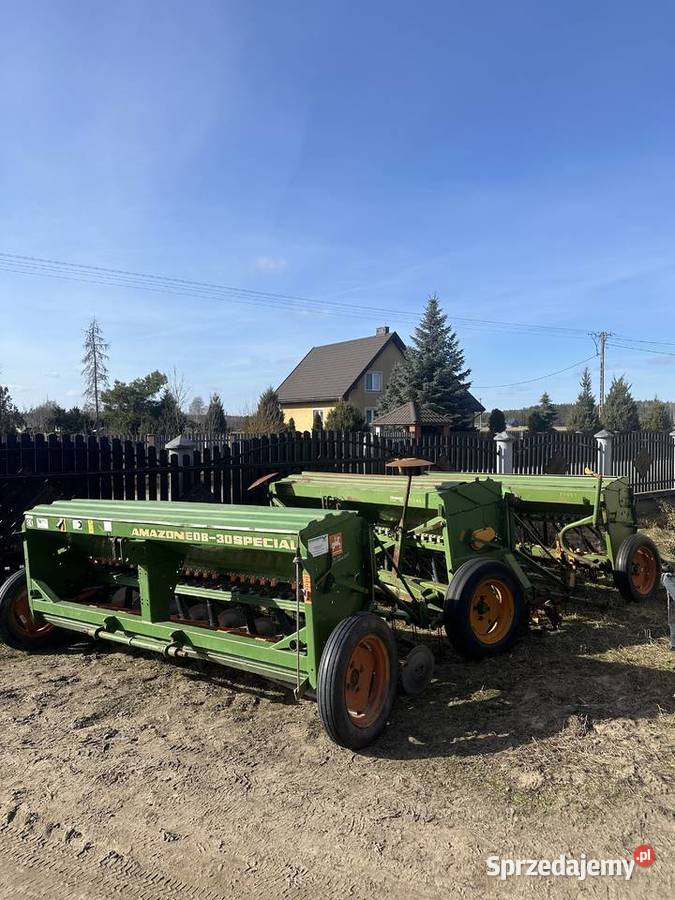 Siewniki zbożowe Amazone D8 D7 Talerzowe Kuzie