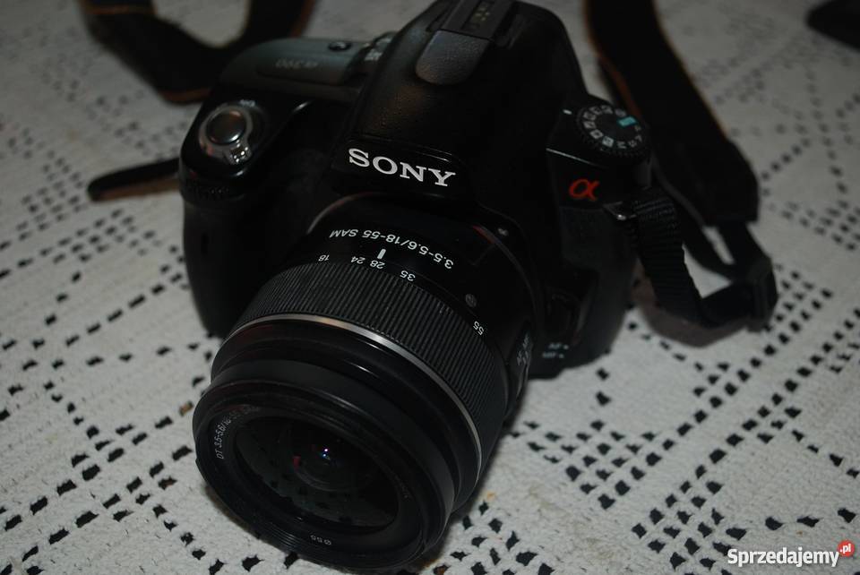 Lustrzanka Sony Alfa 390 stan idealny podkarpackie Ustrzyki Dolne