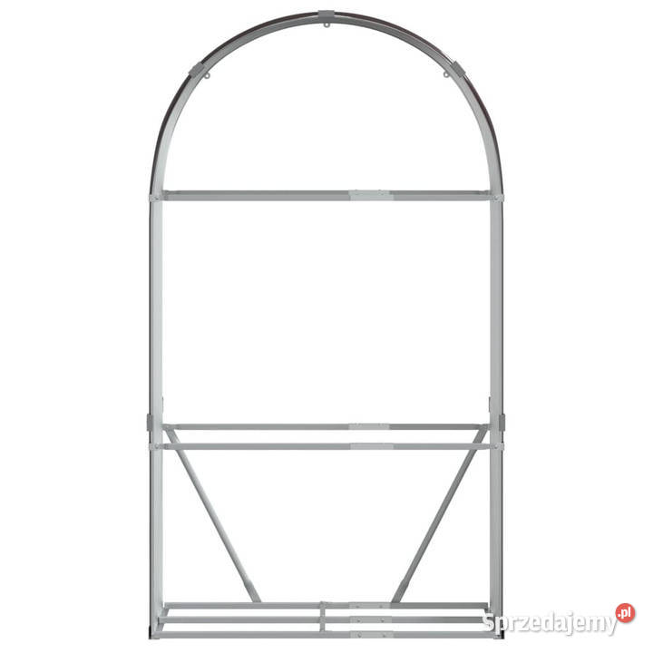 Stojak na drewno brązowy 120x45x210 stal Warszawa sprzedam