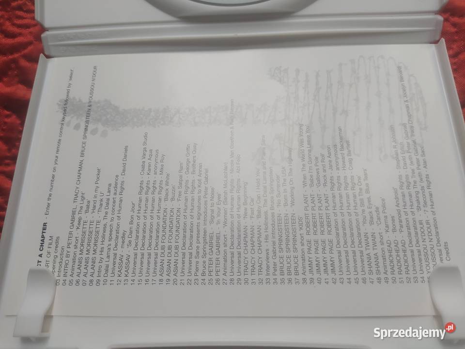 Muzyka The Paris Concert for Amnesty Kazimierza Wielka sprzedam
