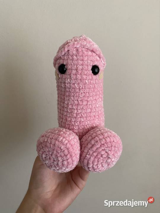Szydełkowy penis zabawny prezent na osiemnastkę Dąbrowa Górnicza