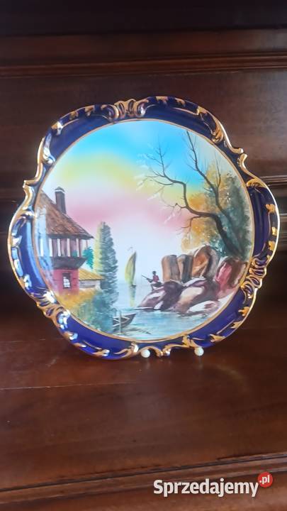 Patera duża Kobaltowa Made in Portugal Piękny Gdańsk sprzedam
