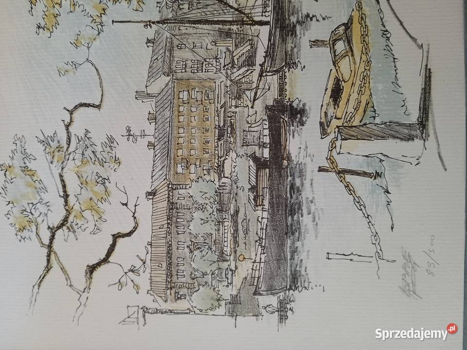 Ebbe Fog litografia sprzedam