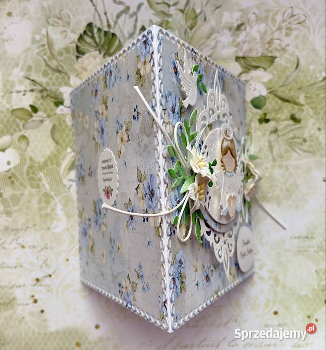 Kartka na chrzest personalizowana ręcznie podkarpackie Mielec