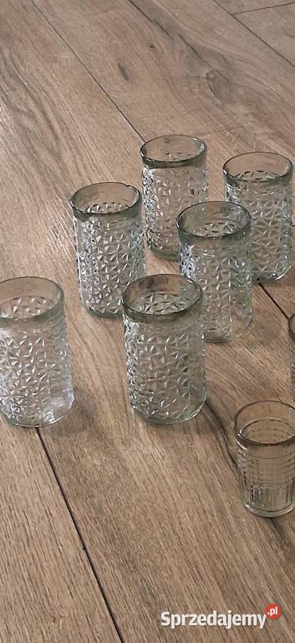 Kieliszki Ząbkowice z czasów PRL 3 wzory Sulejów