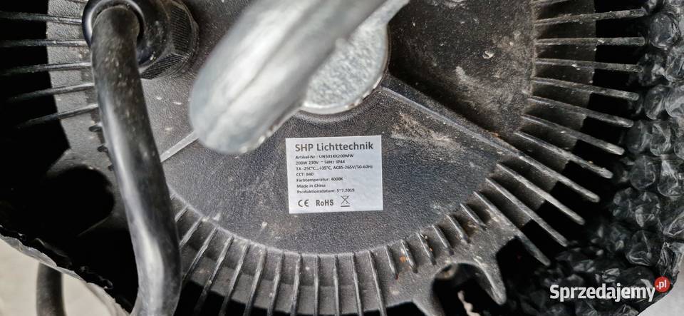 Lampa halowa garażowa LED śląskie Kłomnice