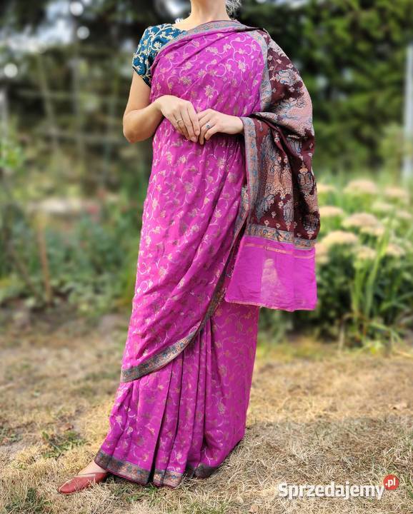 Piękne sari banarasi saree saari Indie Bollywood