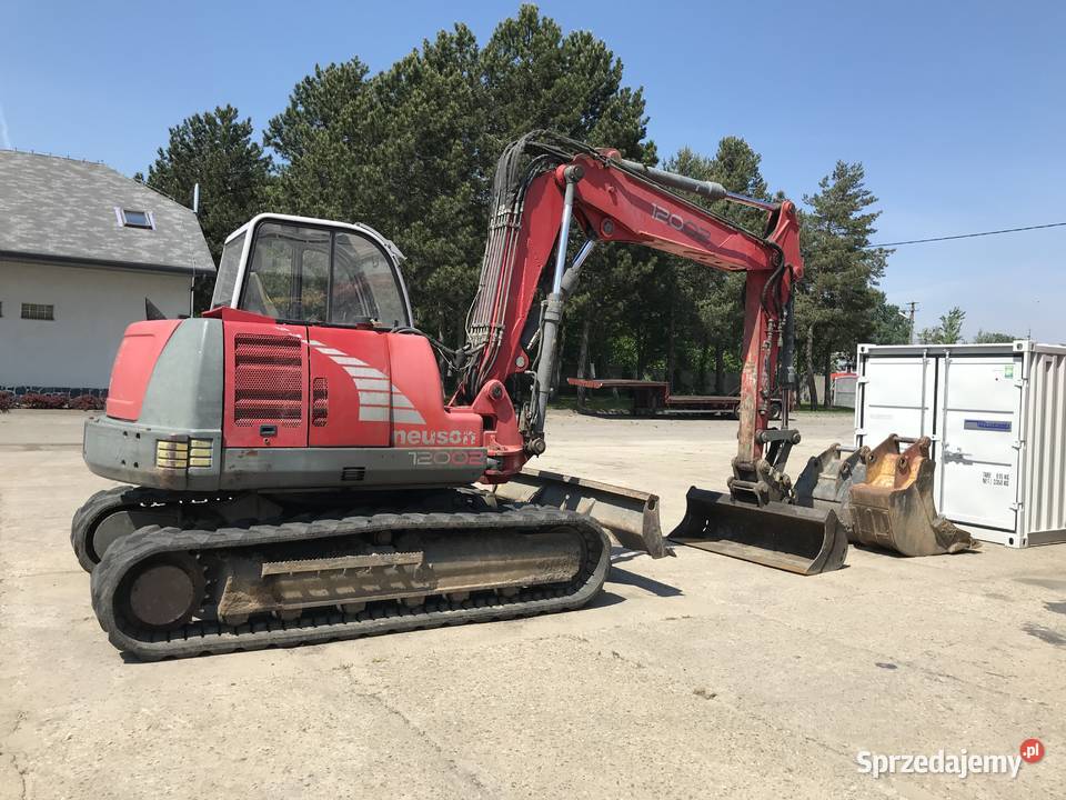 Koparka gąsienicowa 12 ton wynajem z operatorem łódzkie Łódź