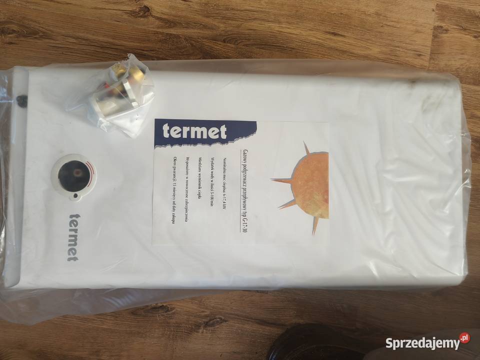 Nowy Piecyk Gazowy TERMET G1730 Fabrycznie Zederman
