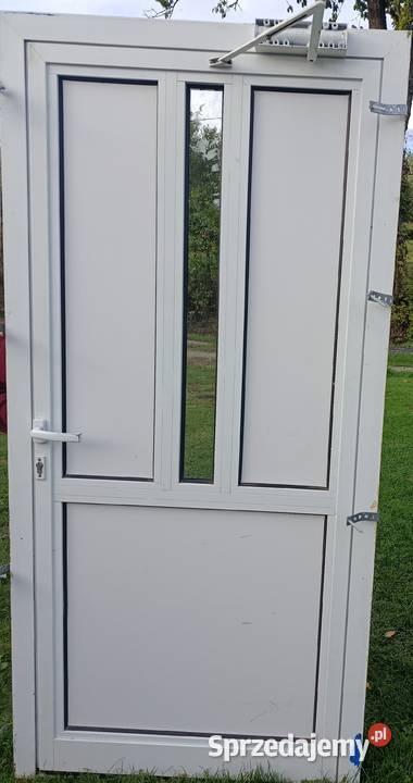 Drzwi zewnętrzne wejściowe aluminiowe Budowa Krosno
