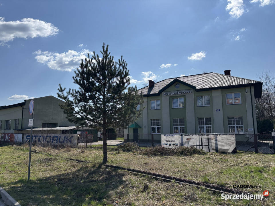 Obiekt usługowoprodukcyjny z mieszkaniem Starach świętokrzyskie Starachowice sprzedam