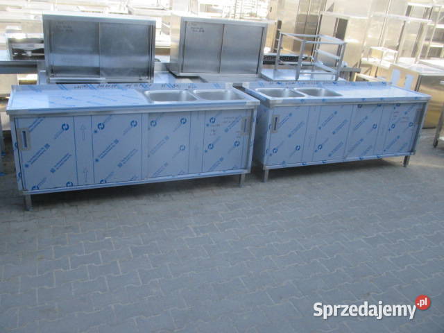 ZLEW 2 KOMOROWY Z BLATEM DRZWI SUWANE 2006085 Ostrów Wielkopolski sprzedam