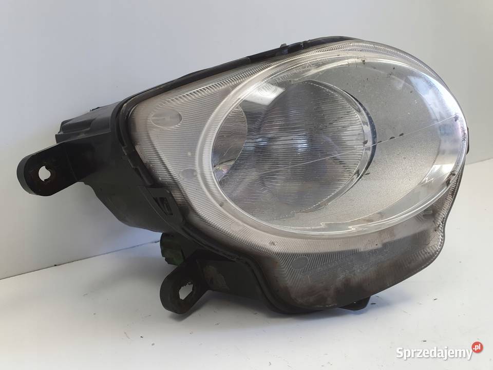 Fiat 500 PRAWY PRZEDNI HALOGEN Przód 45520711 Rudka