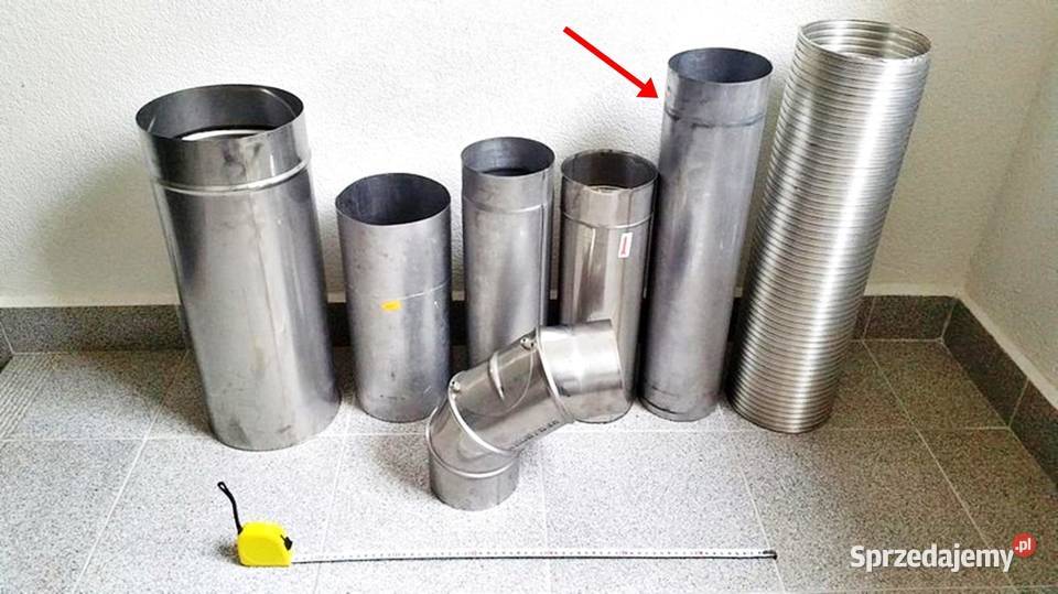 Rura spalinowa kwasoodporna 60130mm zachodniopomorskie Koszalin
