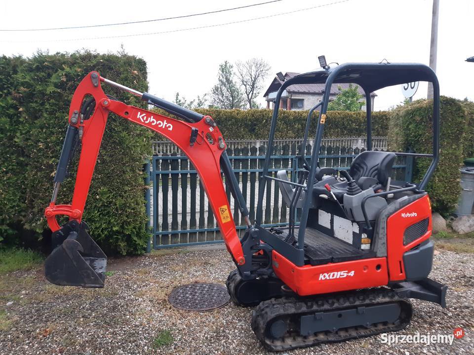 minikoparka kubota kx 0154 jcb yanmar cat bobcat Majdan Królewski sprzedam