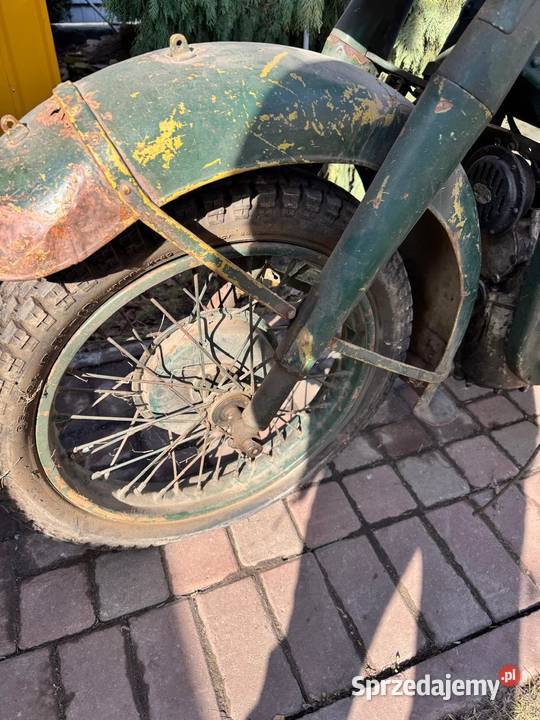 Sprzedam moto Bmw r 12 uszkodzony Motocykle, skutery, quady lubelskie Lublin