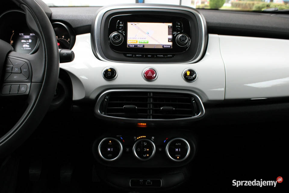 Fiat 500x Bezwypadkowy bogata wersja autoalarm Gliwice