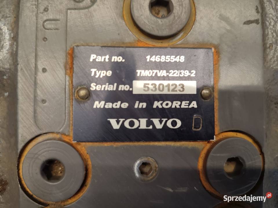 Hydromotor VOE14685548 Volvo EC55C wielkopolskie Wilkowo