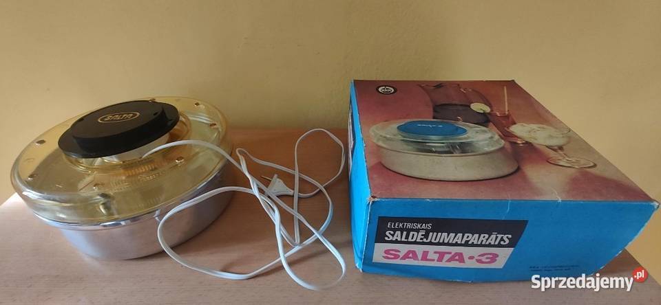 Maszynka do robienia lodów domowych Salta3 1988