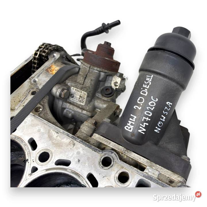 DÓŁ SILNIKA N47D20C BMW F07 F10 F11 20 D DIESEL Silniki kompletne Chełm