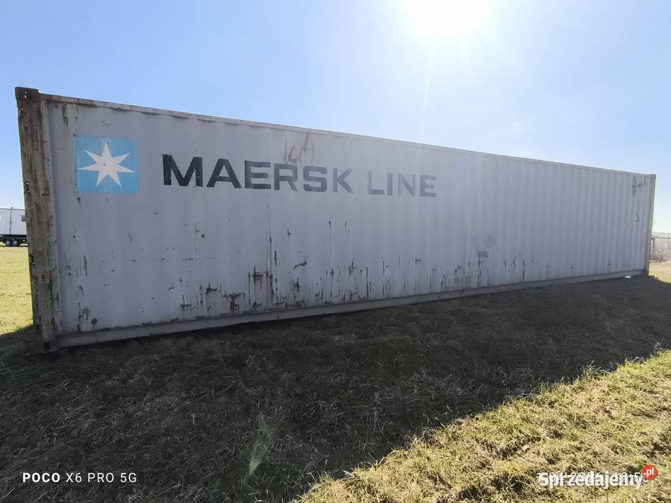 Kontener morskie 12 m transport super stan Czersk