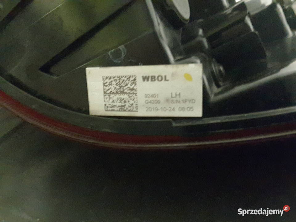 Lampa tylna lewa na błotnik i30 Pde 92401G4200 Kielce