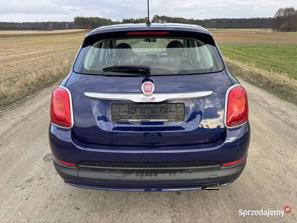 Fiat 500X 16 benzyna 110 2015 59 przebiegu uszkodzony Krotoszyn