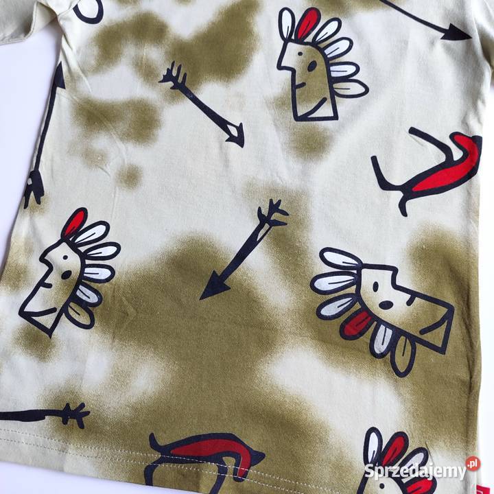 Nowy tshirt chłopięcy Indianie Mali 128 chłopiec