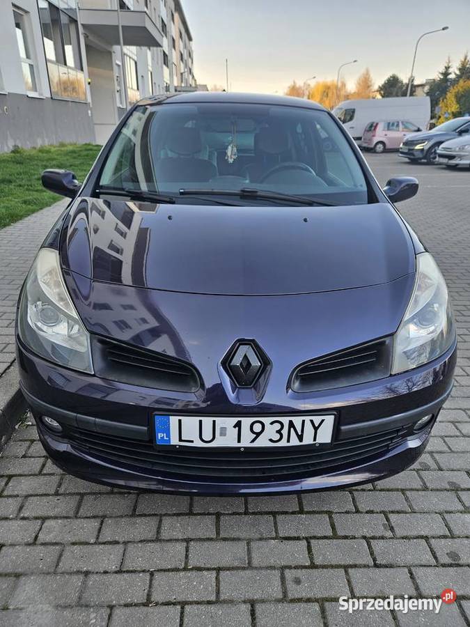 Renault Clio III 16 2007 klimatyzacja opony Lublin