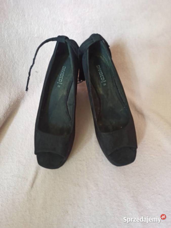 buty zamszowe na koturnie HM śląskie Częstochowa