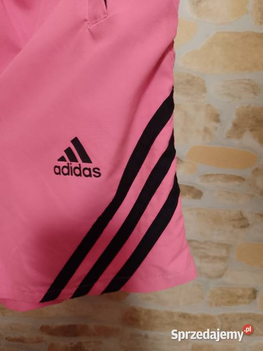 L ADIDAS Różowe spodenki sportowe różowe szorty Odzież sportowa Kraków