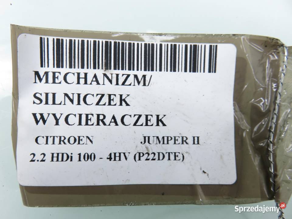 MECHANIZM WYCIERACZEK CITROEN JUMPER II 570188