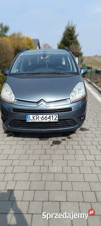 Sprzedam Citroen C4 grand Picasso lubelskie Wilkołaz Pierwszy