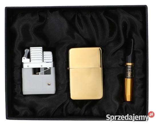 Złota Zapalniczka Gazowa I Benzynowa W 1 Lufka śląskie Ostrowy nad Okszą