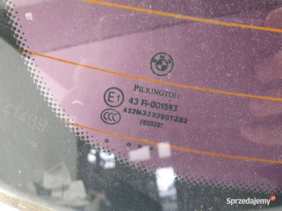 SZYBA TYŁ BMW E 90 Lipno sprzedam