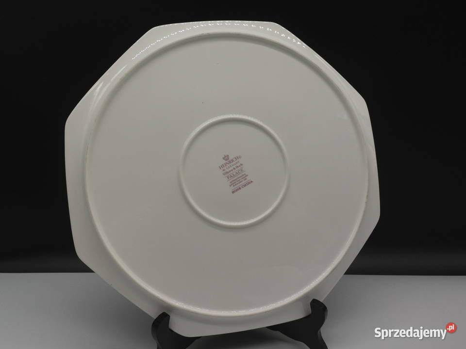 Patera Talerz Villeroy Boch Kolekcja Palace Porcelana i szkło wielkopolskie Raszków