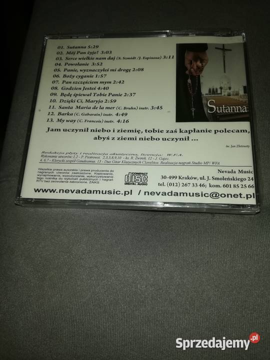 Sutanna CD Nevada Music 2013 NOWA FABRYCZNIE śląskie Katowice sprzedam