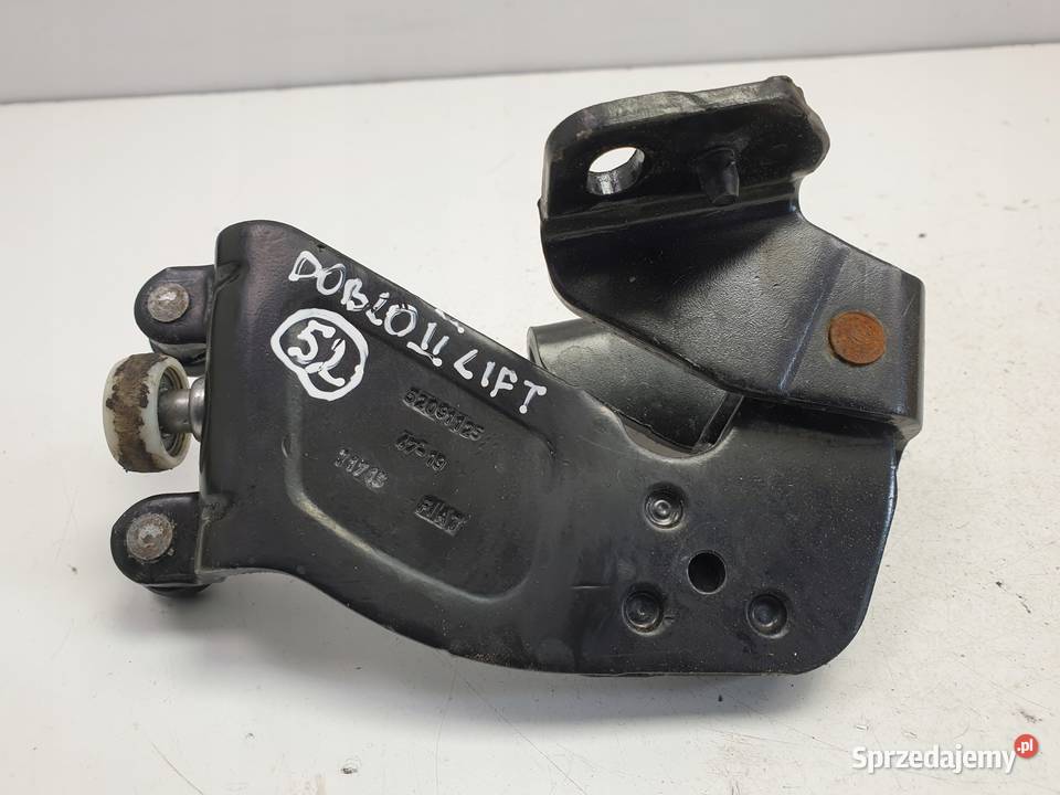 Fiat Doblo II lift PRAWY WÓZEK DRZWI PRZESUWNYCH osobowe Zawiasy, bolce i prowadnice