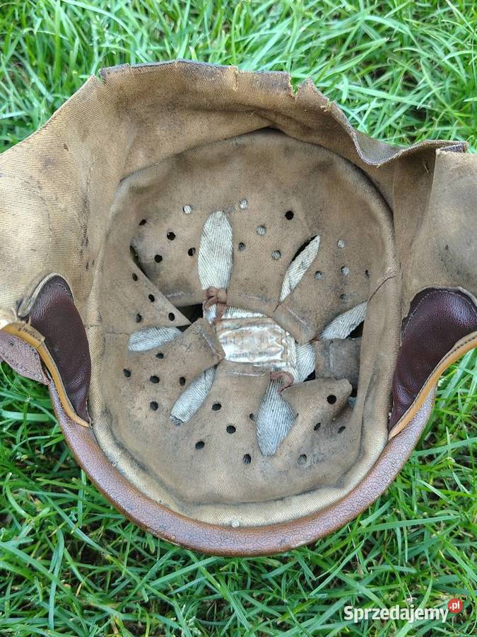 Kask motocyklowy prl orzeszek