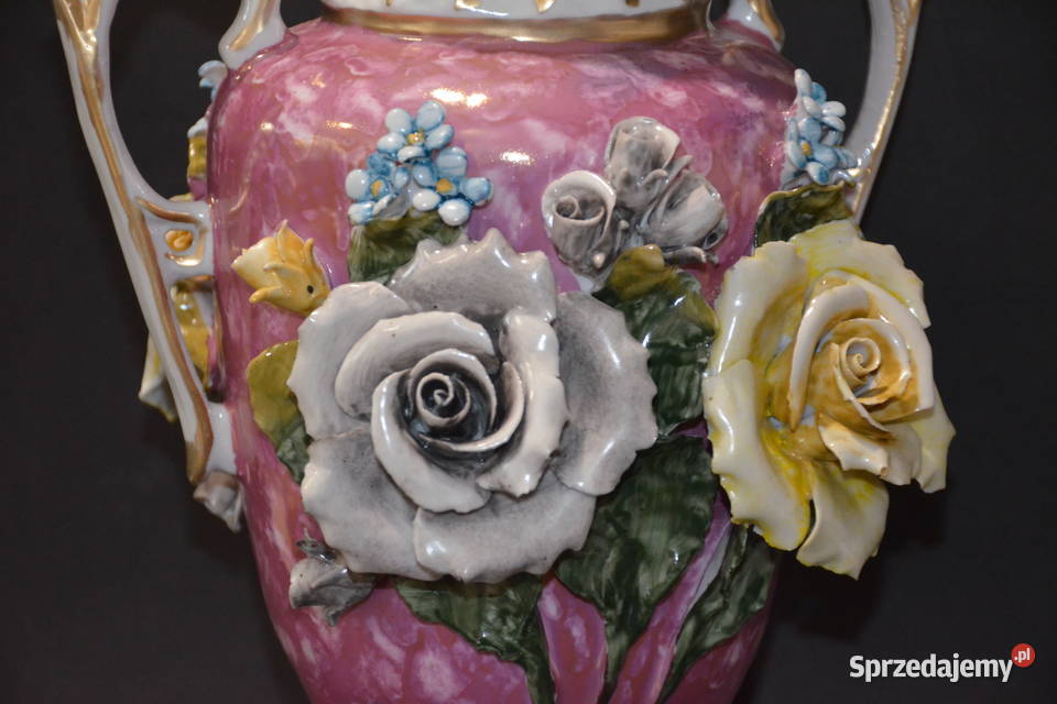 Porcelana Roceram Wazon waza Lalea do kolekcji Środa Wielkopolska