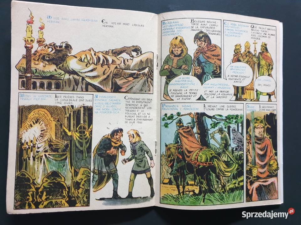 Bolesław Krzywousty Boleslas BoucheTorse komiks Gdynia