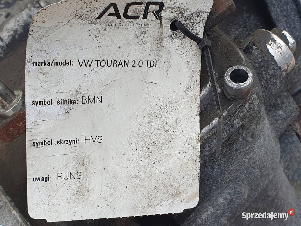 VW Passat B6 20 TDI MANUALNA SKRZYNIA BIEGÓW lubelskie Chełm