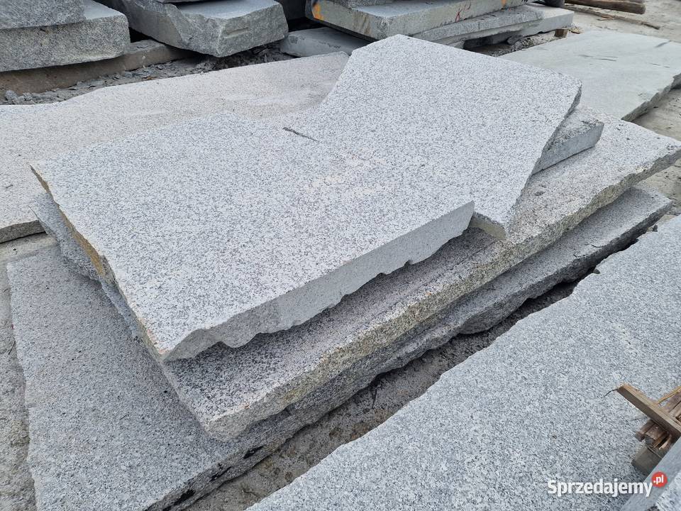 Płyty granitowe nieregularne płomieniowane