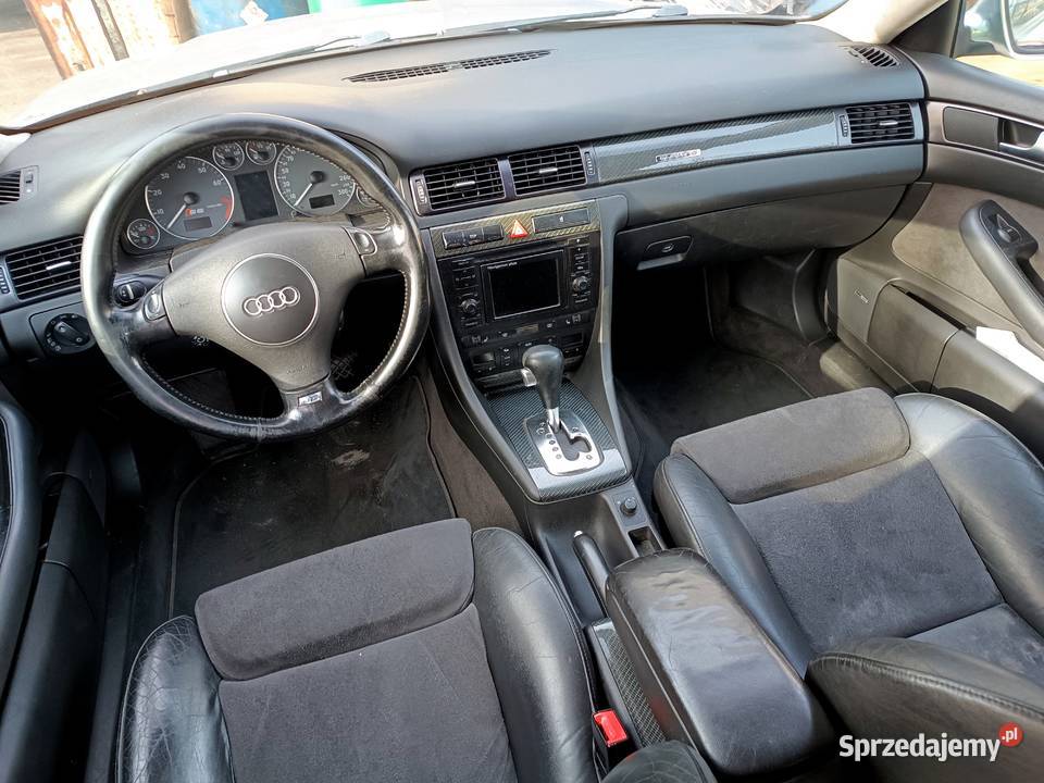 Audi S6 C5 42 V8 340 GAZ łopatki zmiany biegów mazowieckie Żyrardów