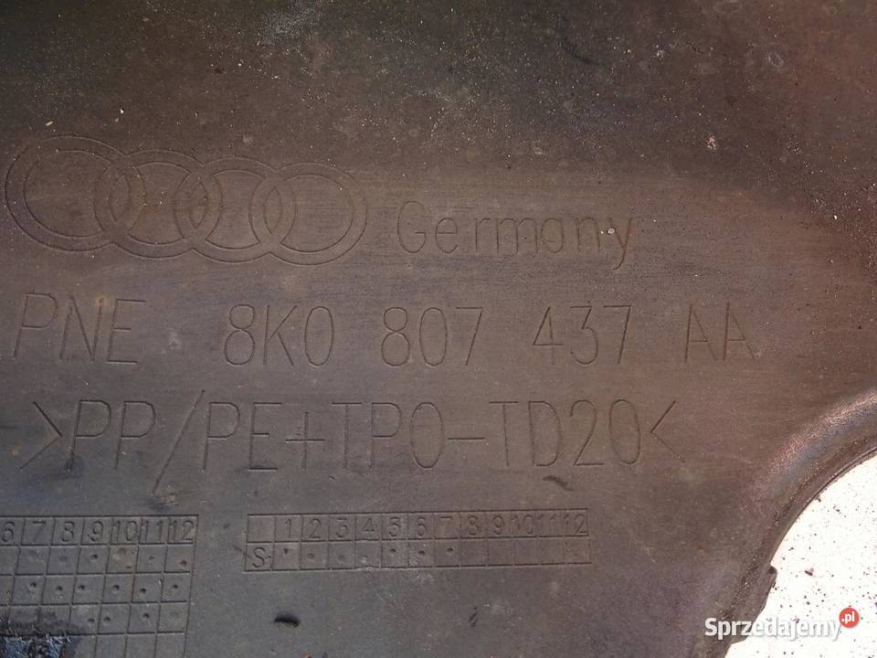 ZDERZAK PRZÓD PRZEDNI ATRAPA LZ7L AUDI A4 B8 Atrapy