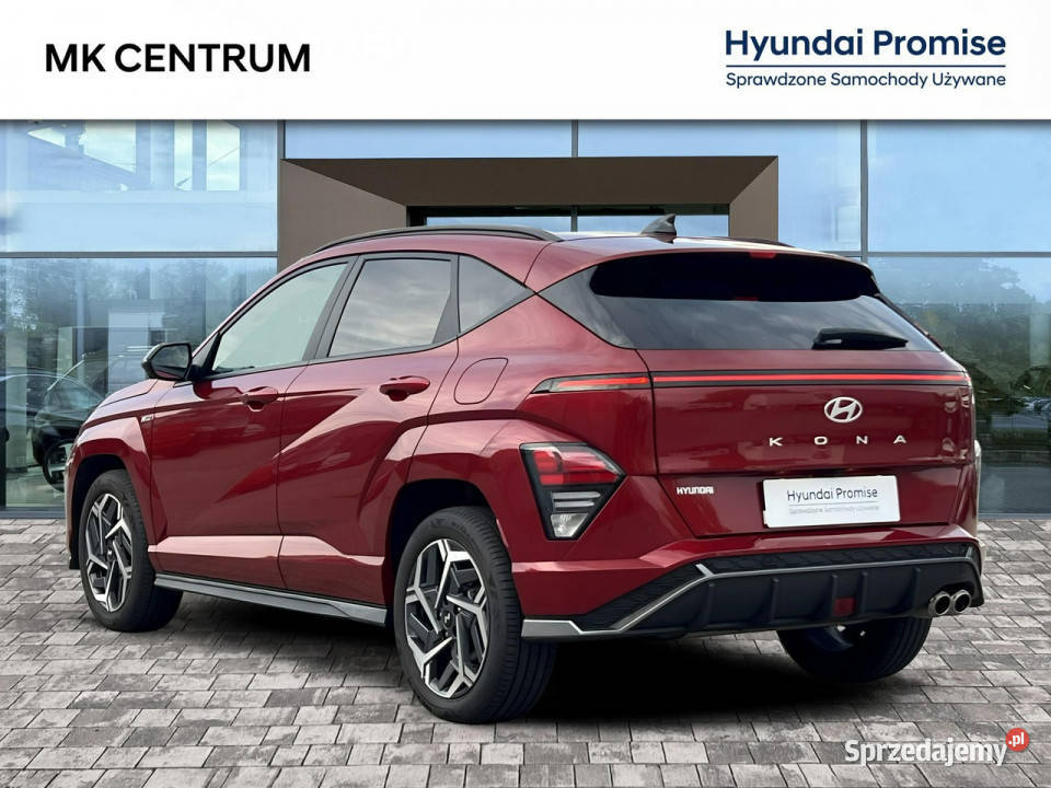 Hyundai Kona 16 TGDI 7DCT 2WD 138 NLine garażowany Piotrków Trybunalski